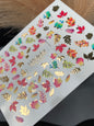 Nail Water Decal CF-255