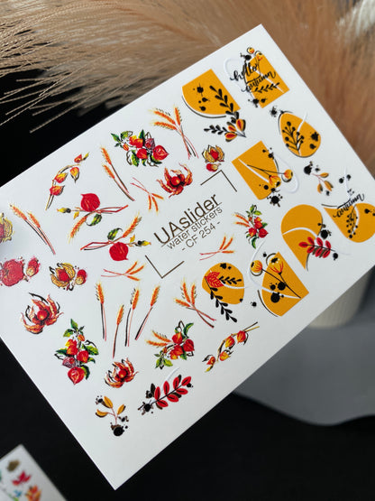 Nail Water Decal CF-254