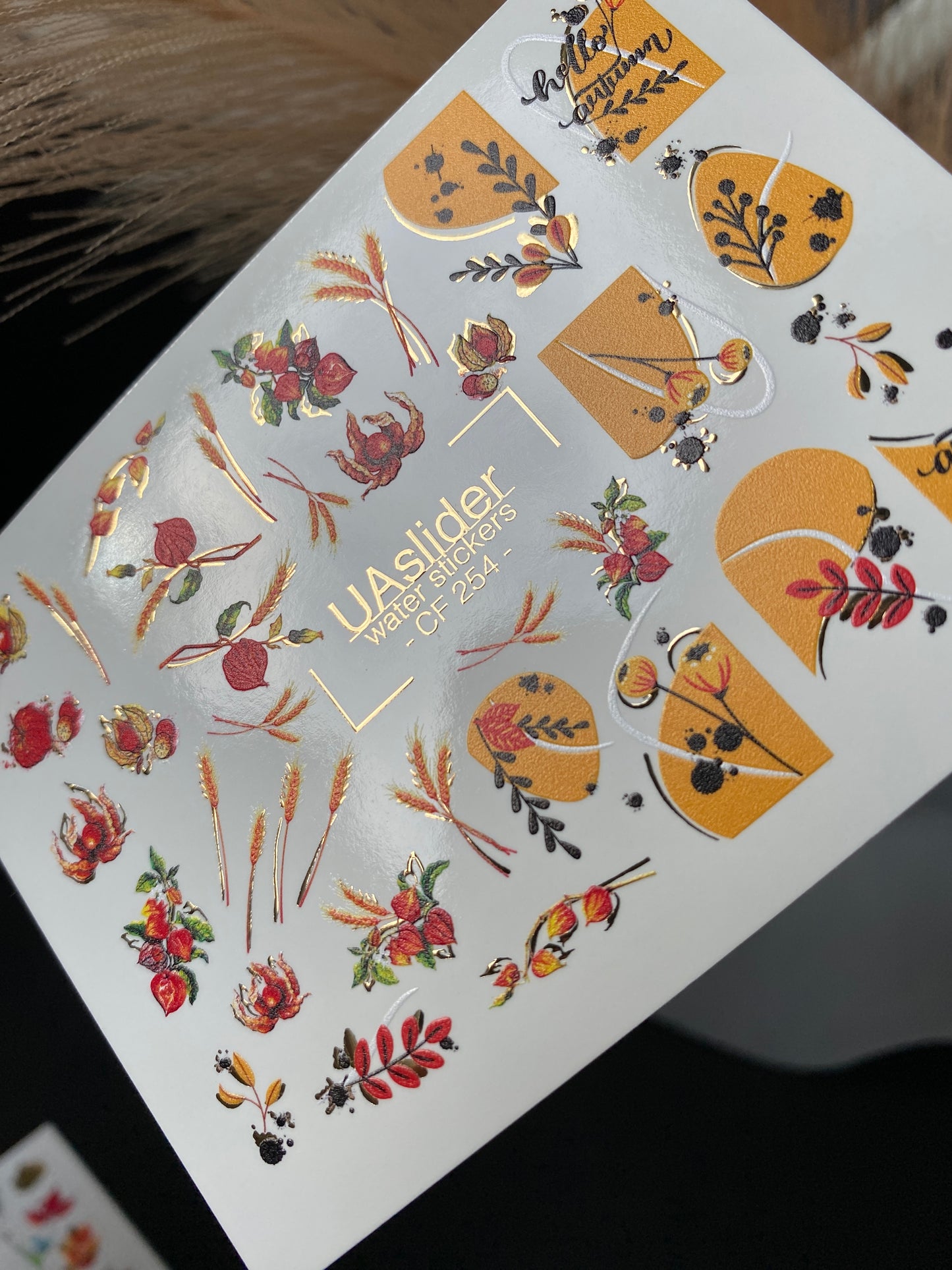 Nail Water Decal CF-254