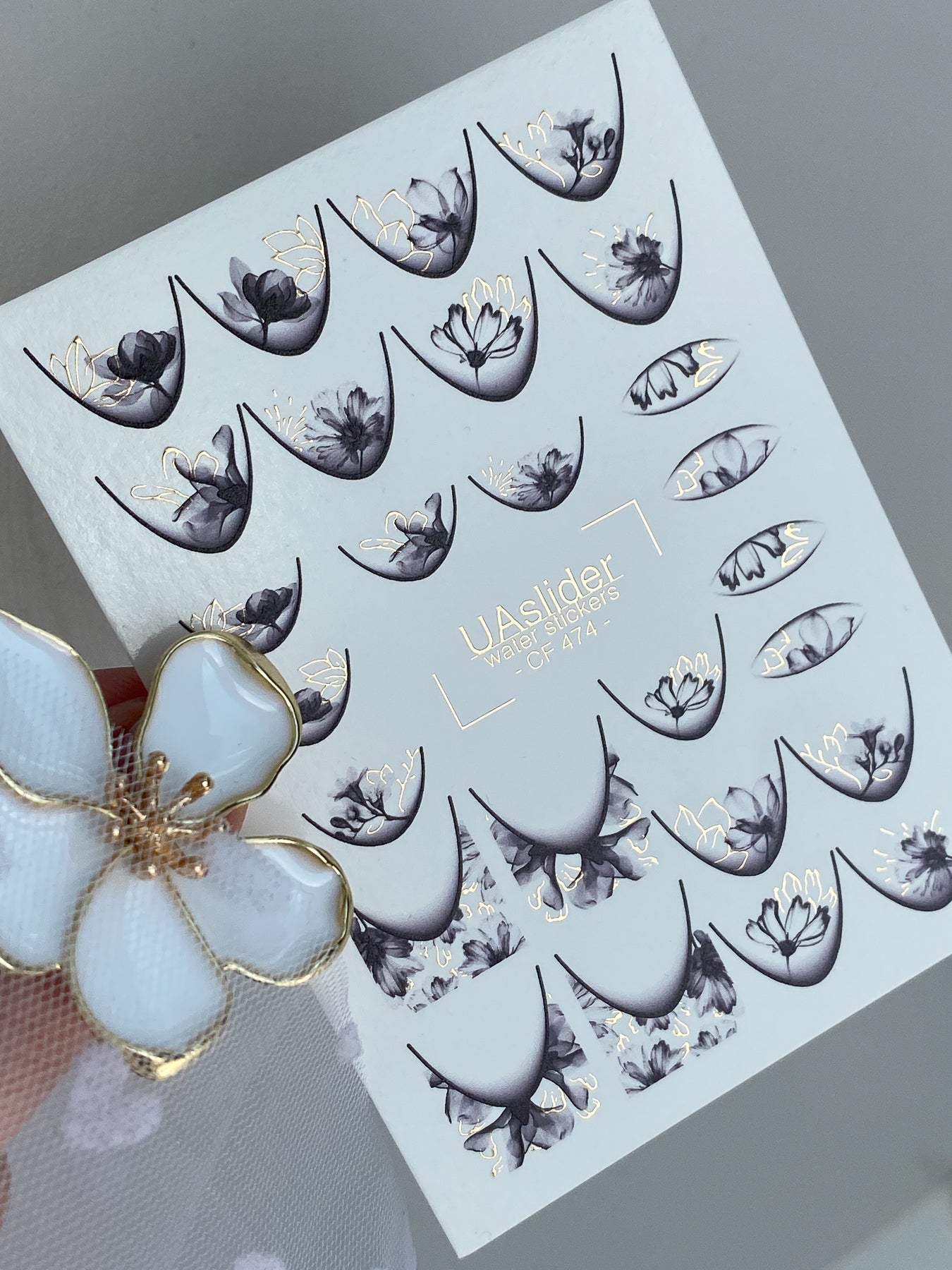 Nail Water Decal CF-474
