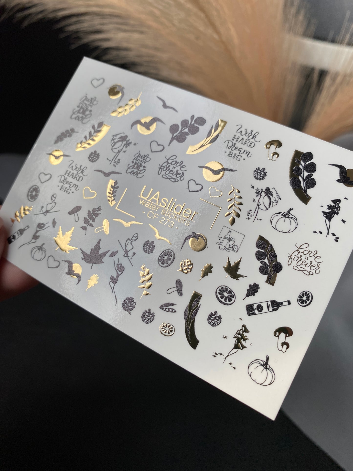 Nail Water Decal CF-273