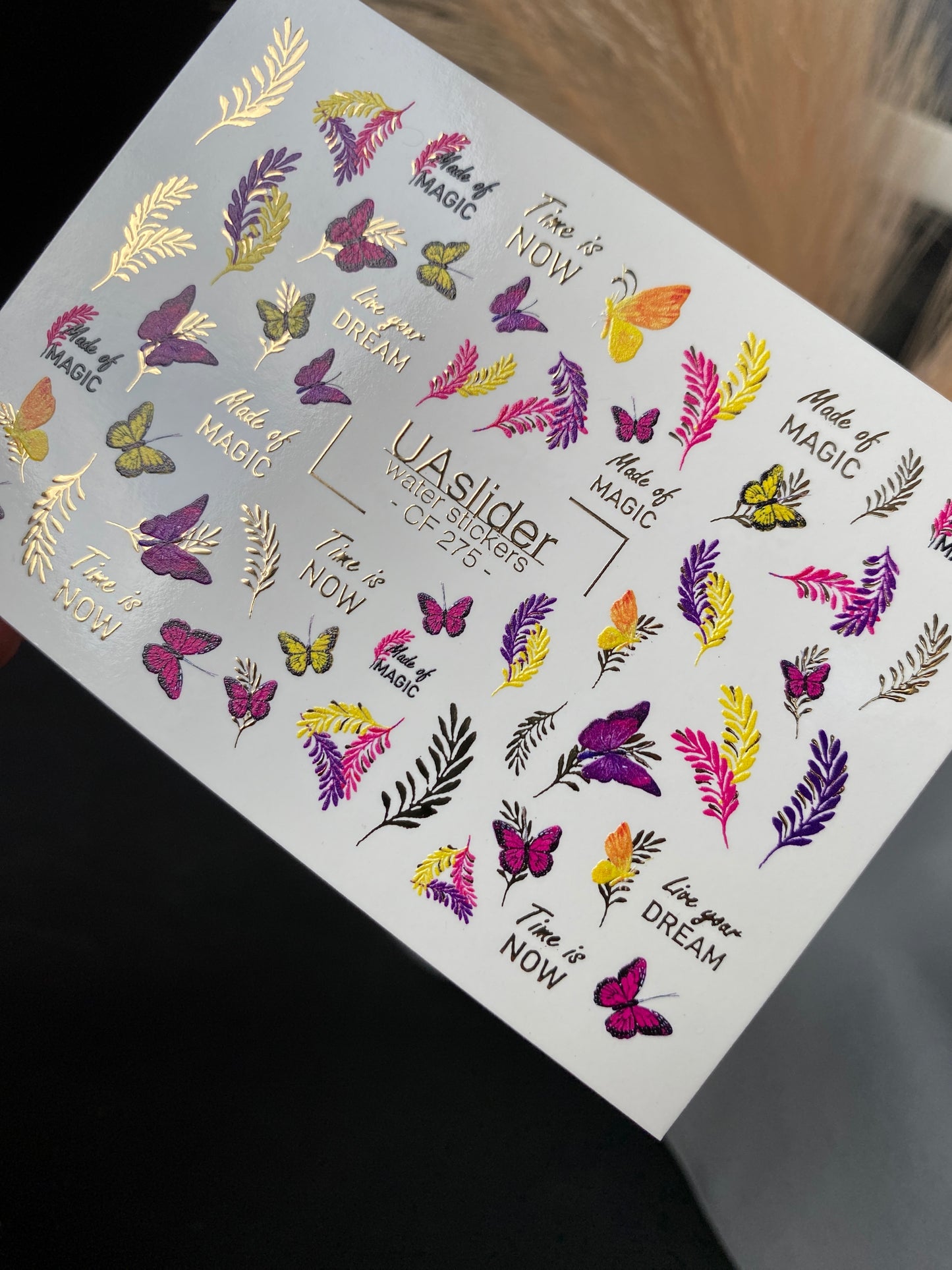 Nail Water Decal CF-275