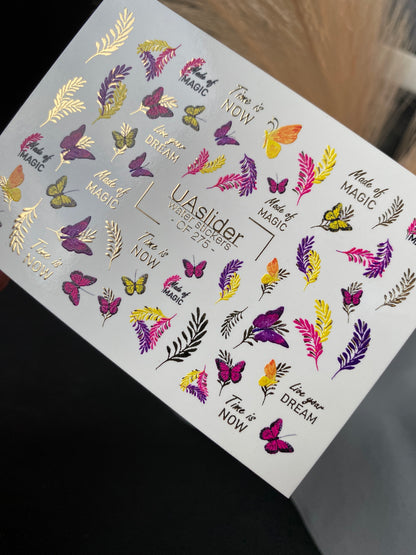 Nail Water Decal CF-275