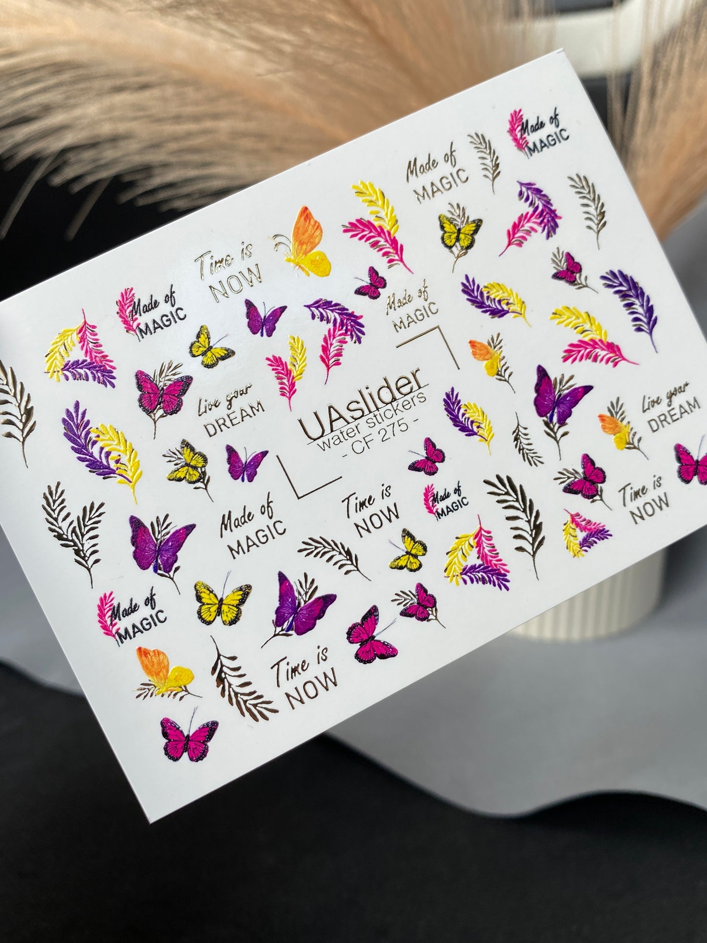 Nail Water Decal CF-275