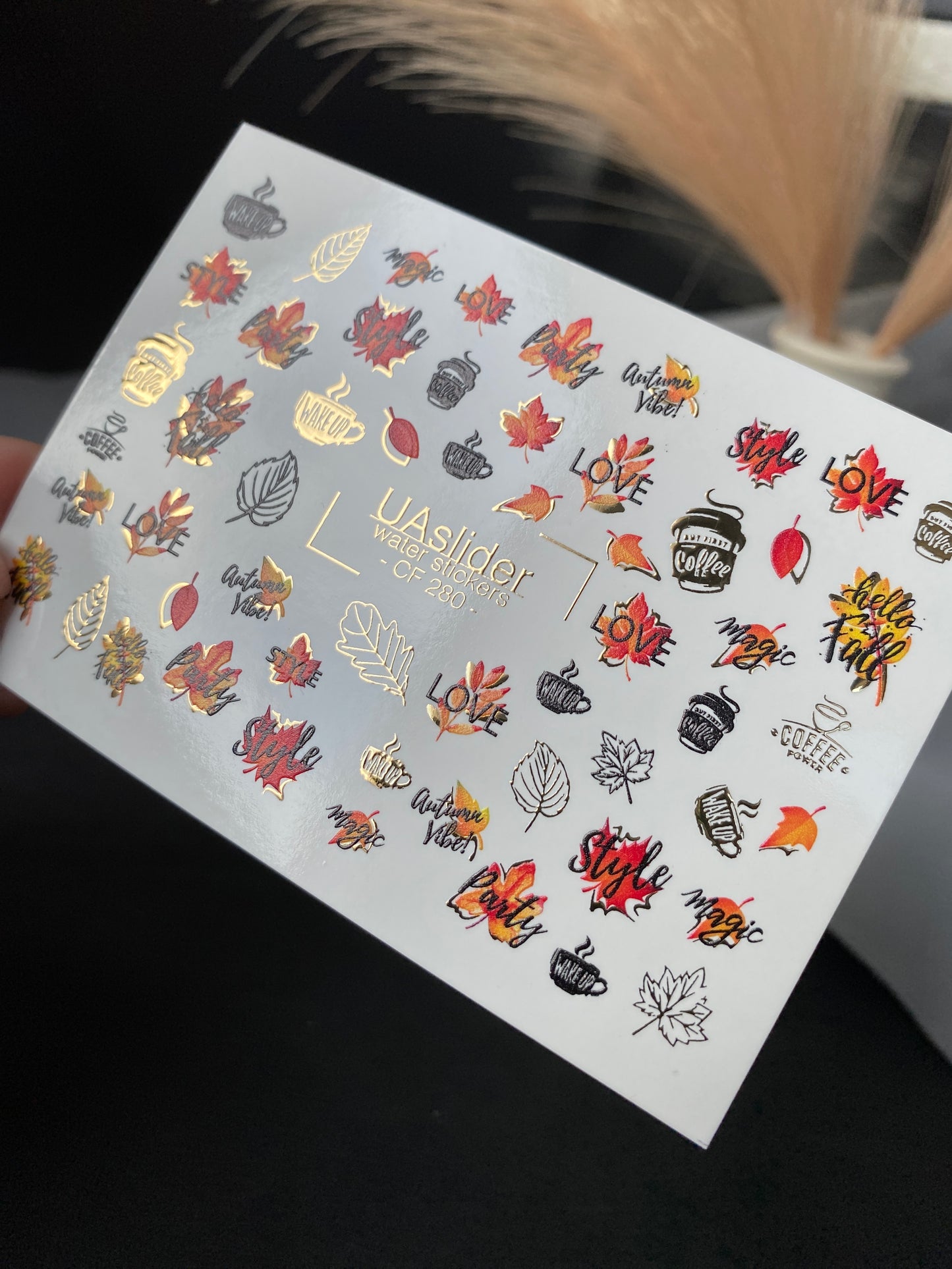 Nail Water Decal CF-280