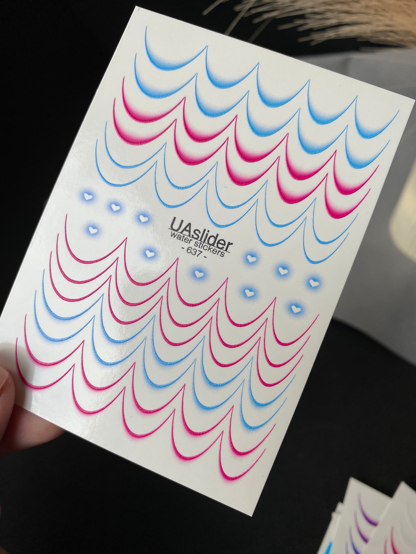 Nail Water Decal 637