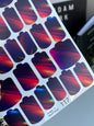Nail wrap films wnb-117