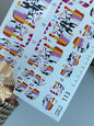 Nail wrap films wnb-113