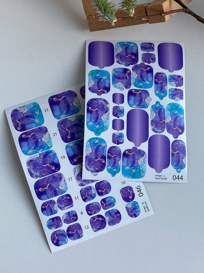 Nail wrap films wnb-046