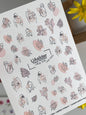 Nail Water Decal NCg-019