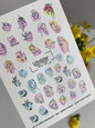 Nail Water Decal NCg-022