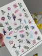 Nail Water Decal NCg-031
