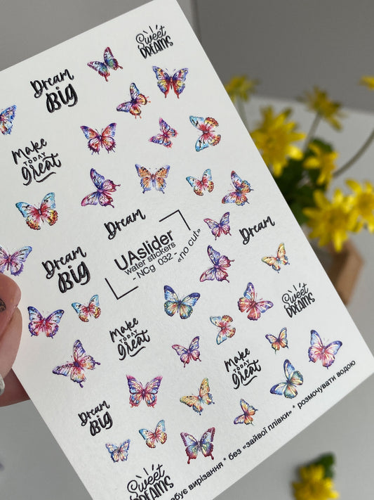 Nail Water Decal NCg-032