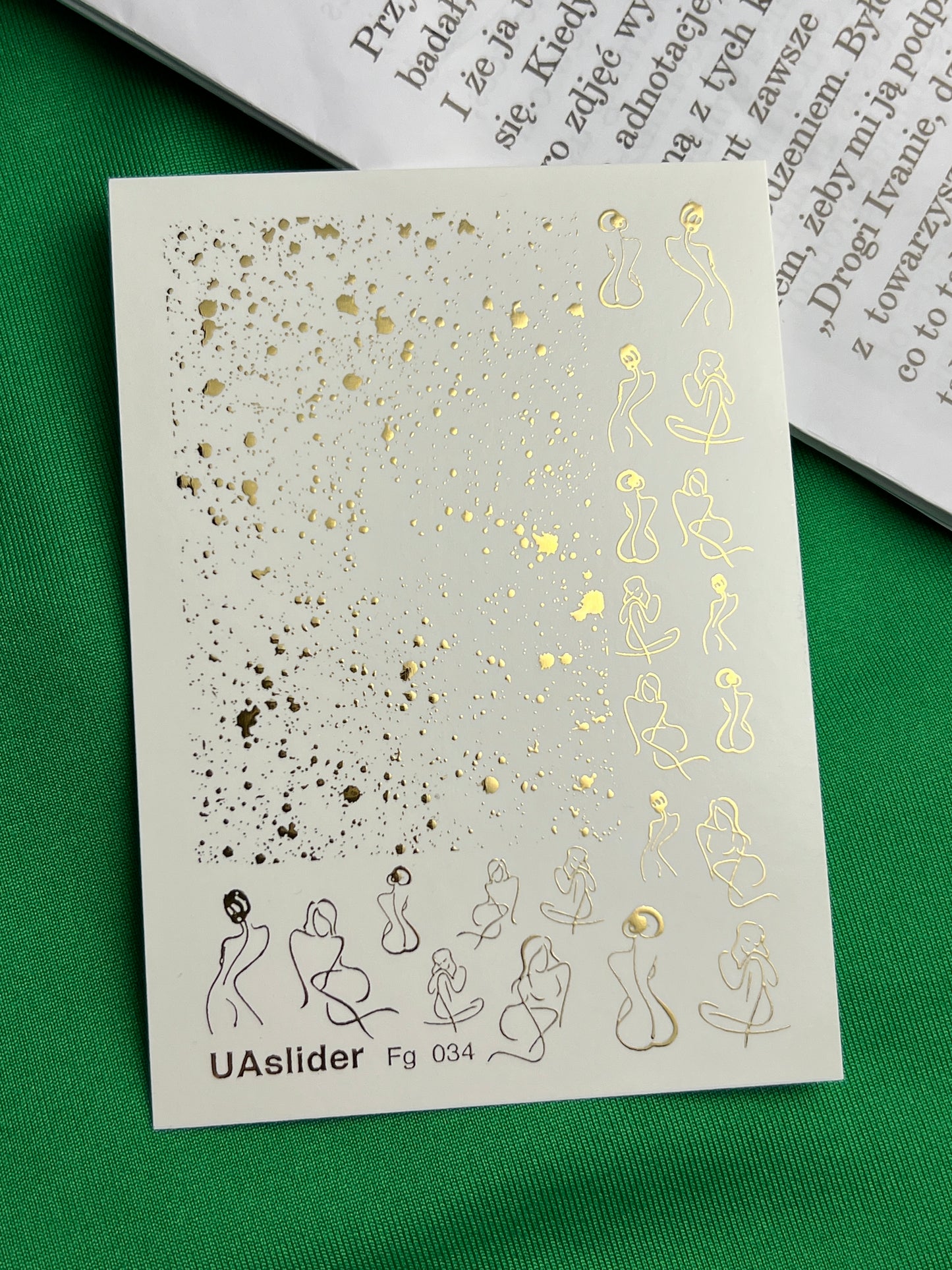 Nail Water Decal Fg-034