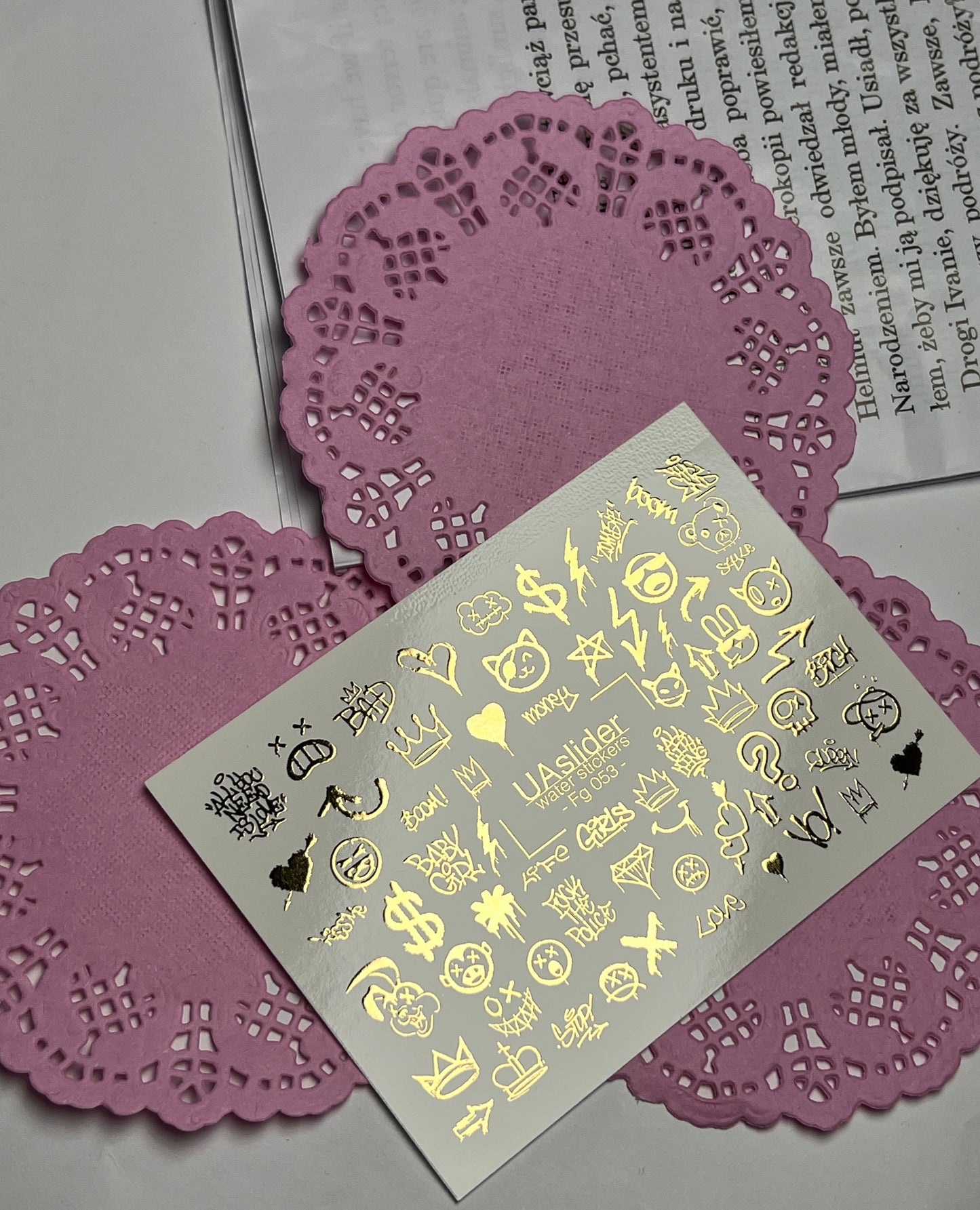 Nail Water Decal Fg-053