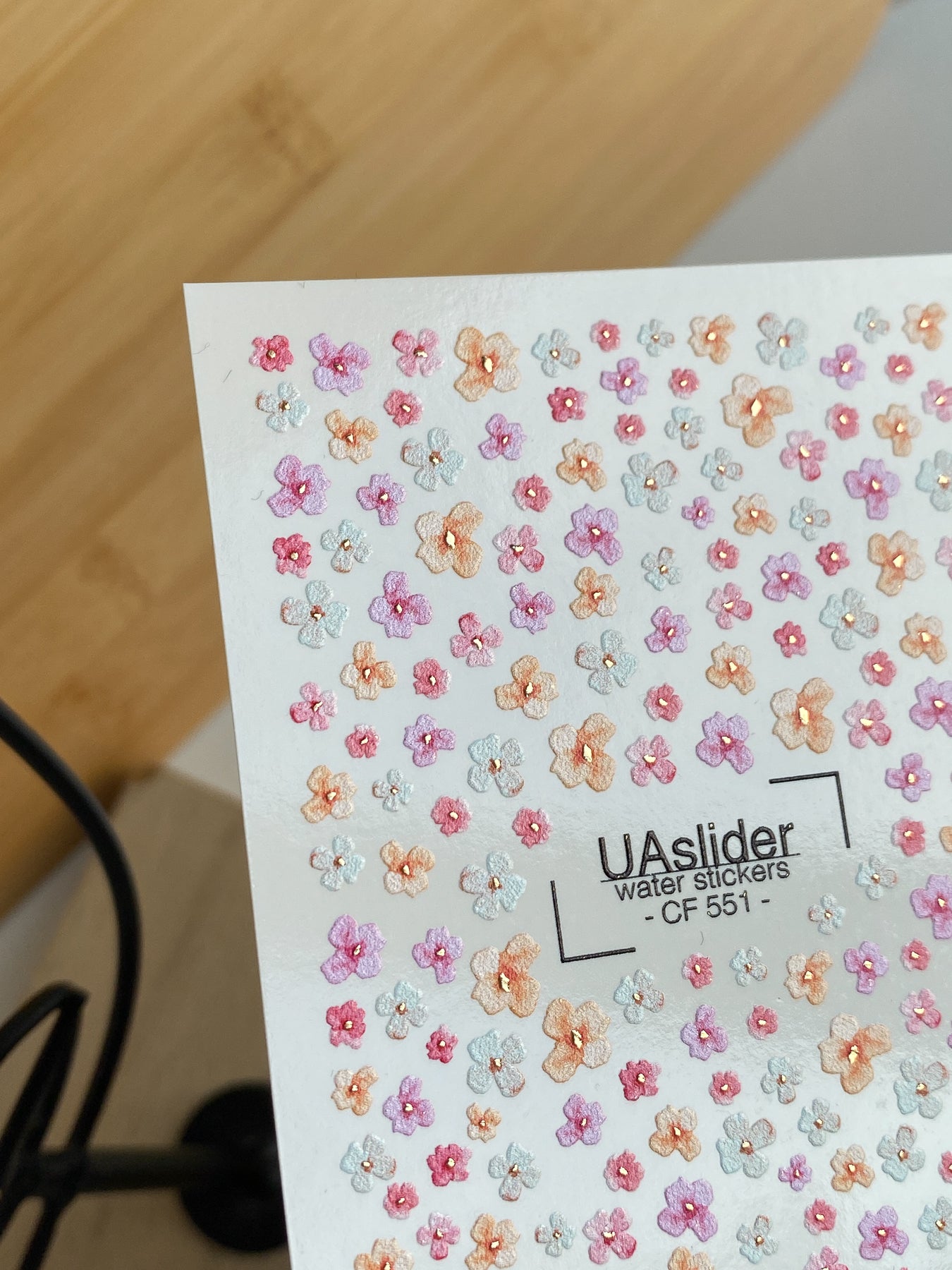 Nail Water Decal CF-551