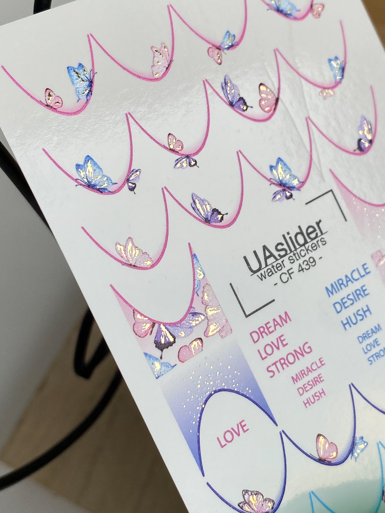 Nail Water Decal CF-349