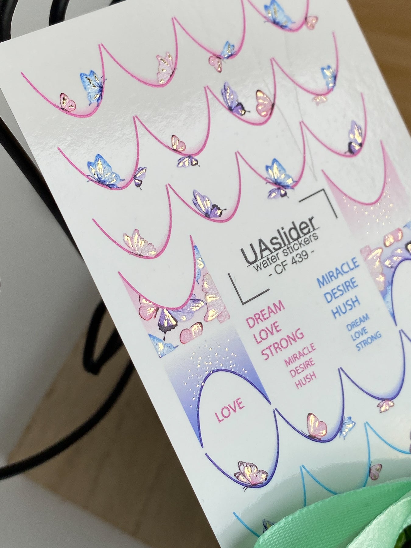 Nail Water Decal CF-349