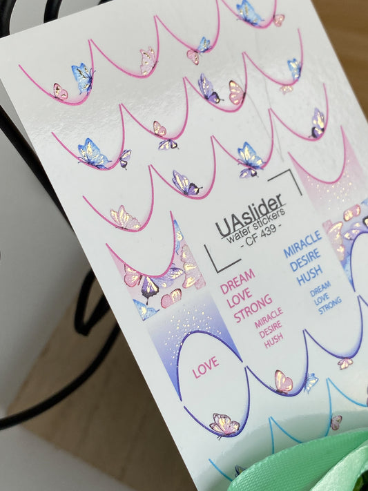 Nail Water Decal CF-349