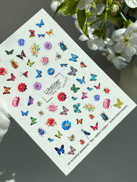 Nail Water Decal NCg-039