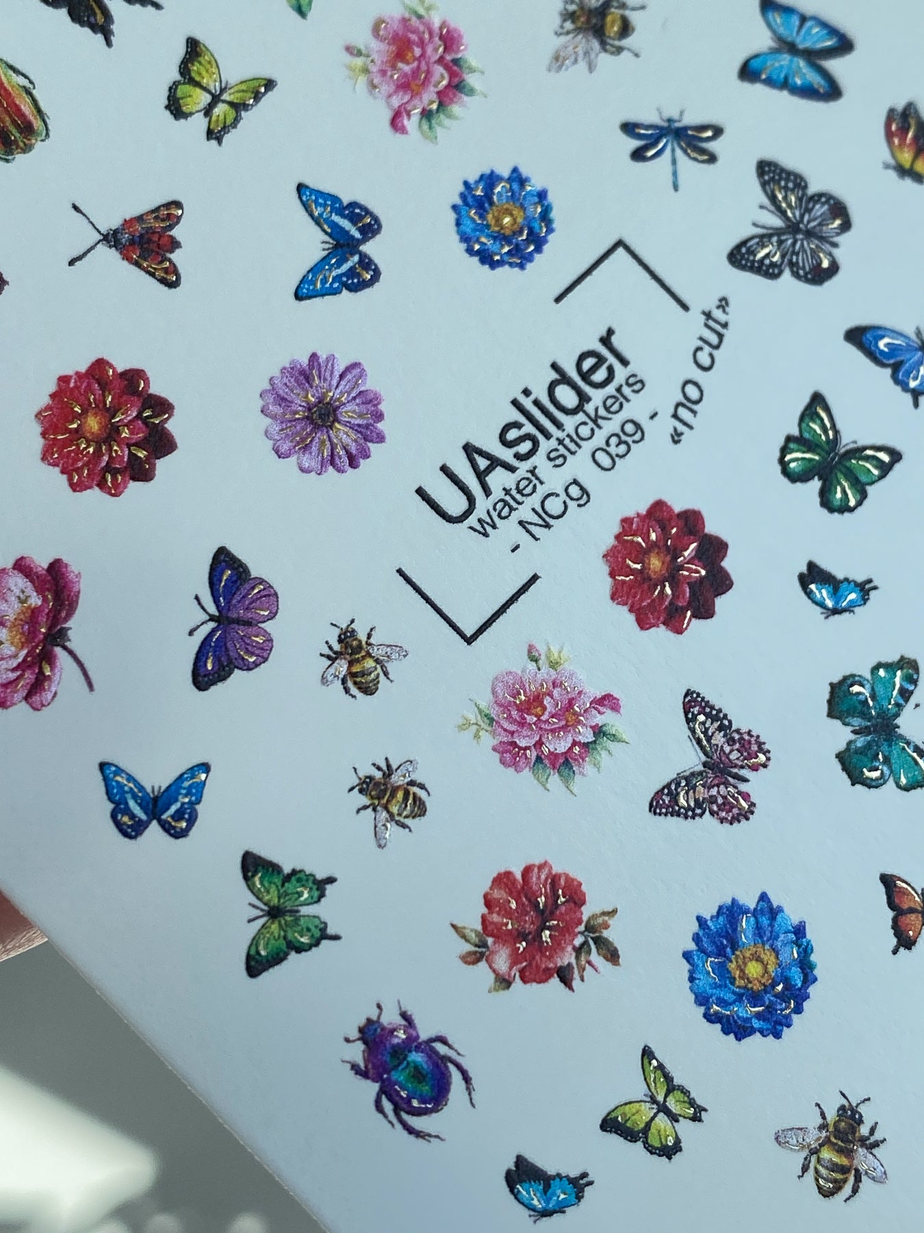 Nail Water Decal NCg-039