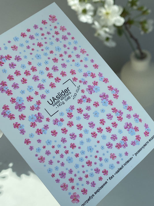 Nail Water Decal NCg-048
