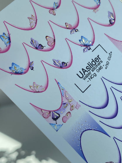 Nail Water Decal NCg-046