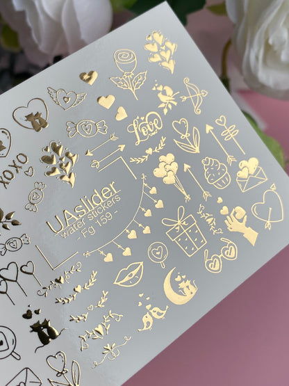 Nail Water Decal Fg-159