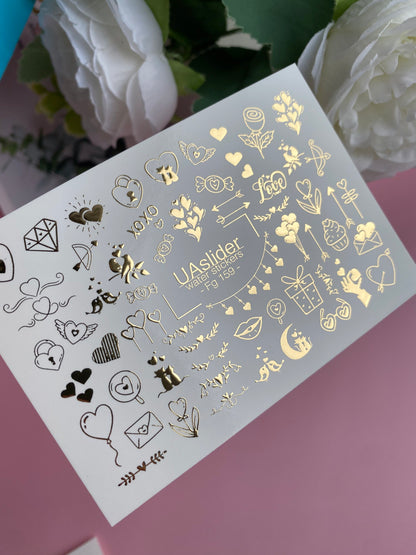 Nail Water Decal Fg-159