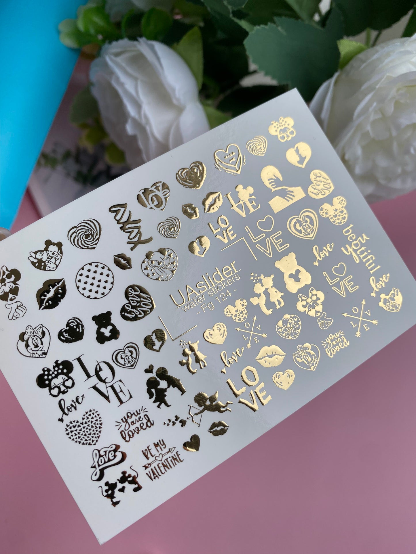 Nail Water Decal Fg-124