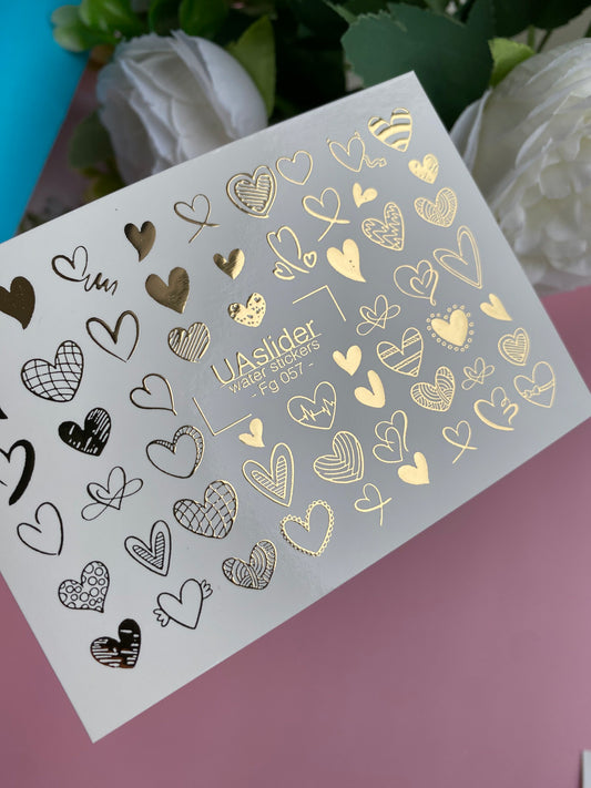Nail Water Decal Fg-057