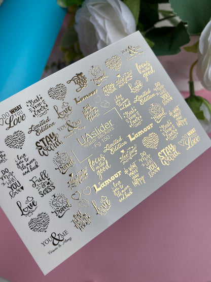 Nail Water Decal Fg-150