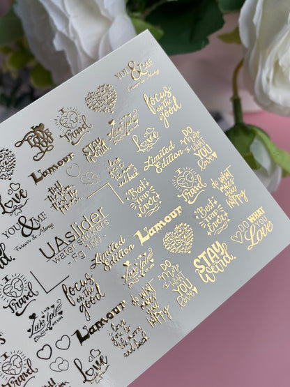 Nail Water Decal Fg-150