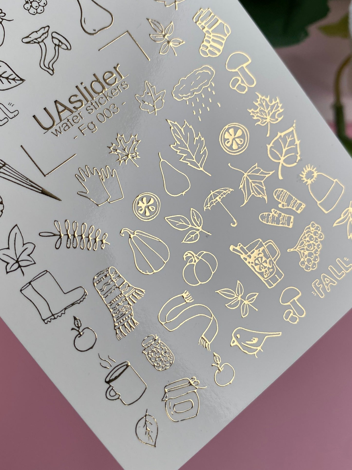 Nail Water Decal Fg-003