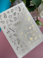 Nail Water Decal Fg-003