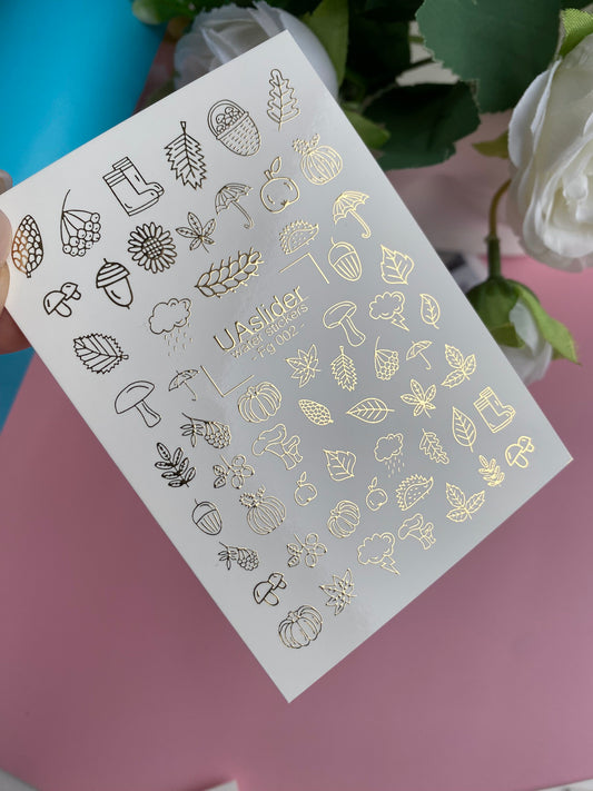 Nail Water Decal Fg-002
