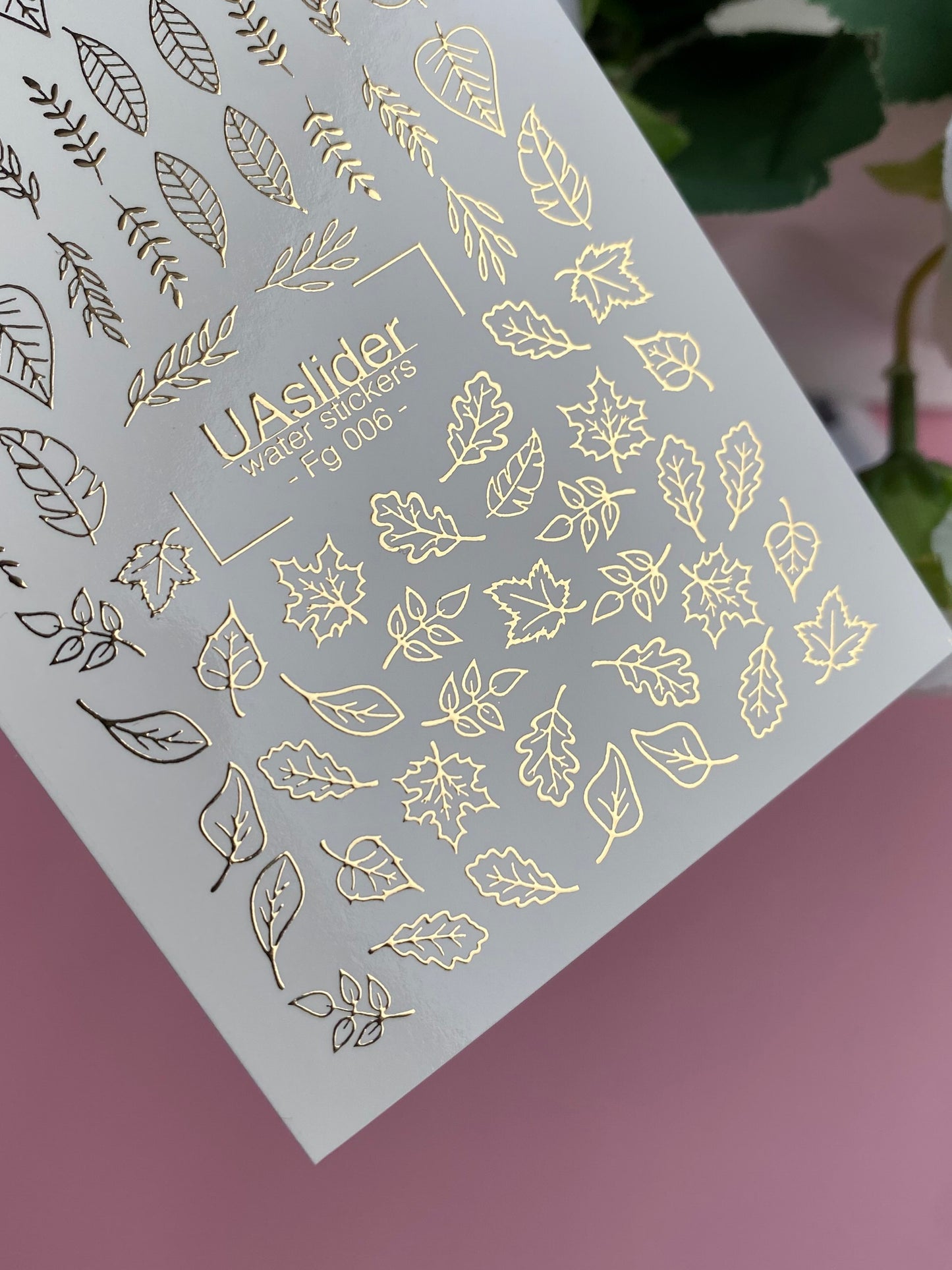 Nail Water Decal Fg-006
