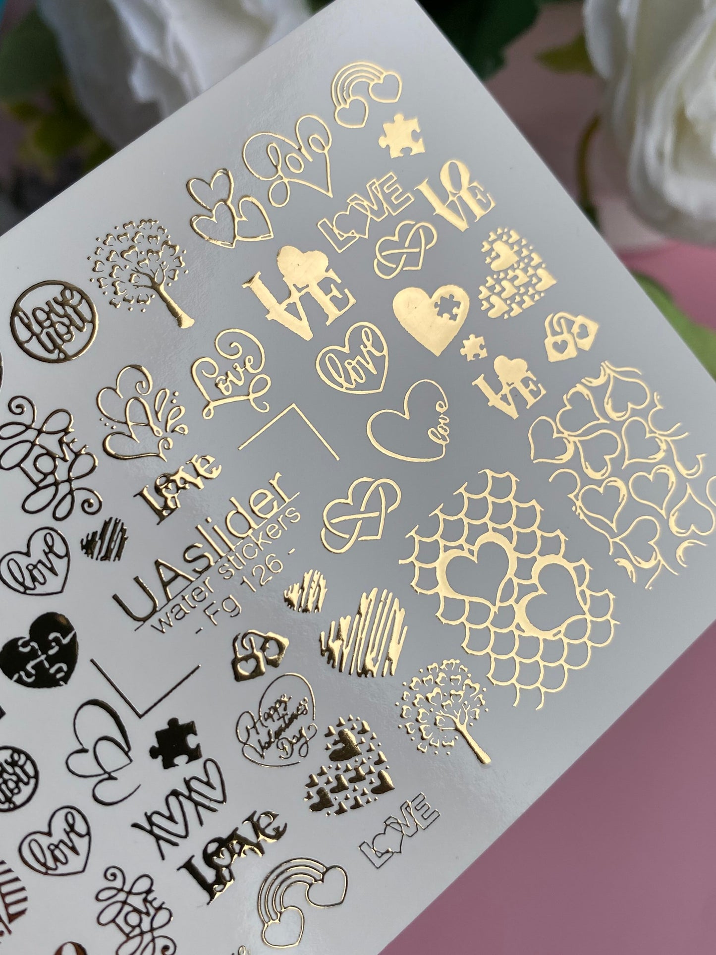 Nail Water Decal Fg-126