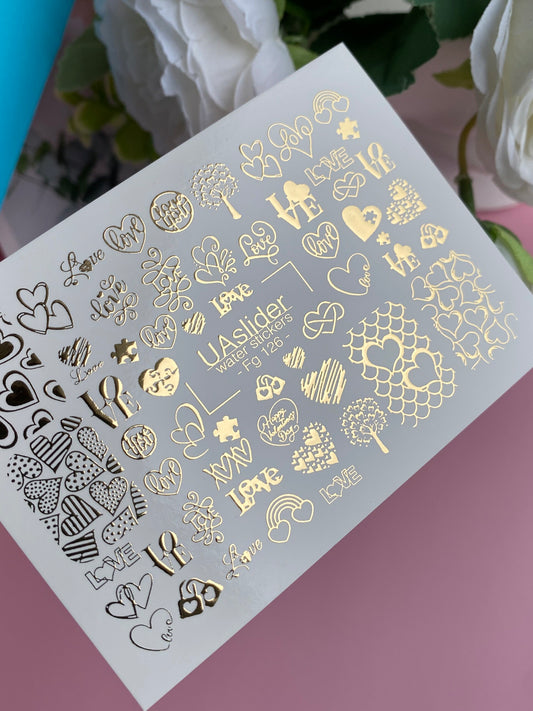 Nail Water Decal Fg-126