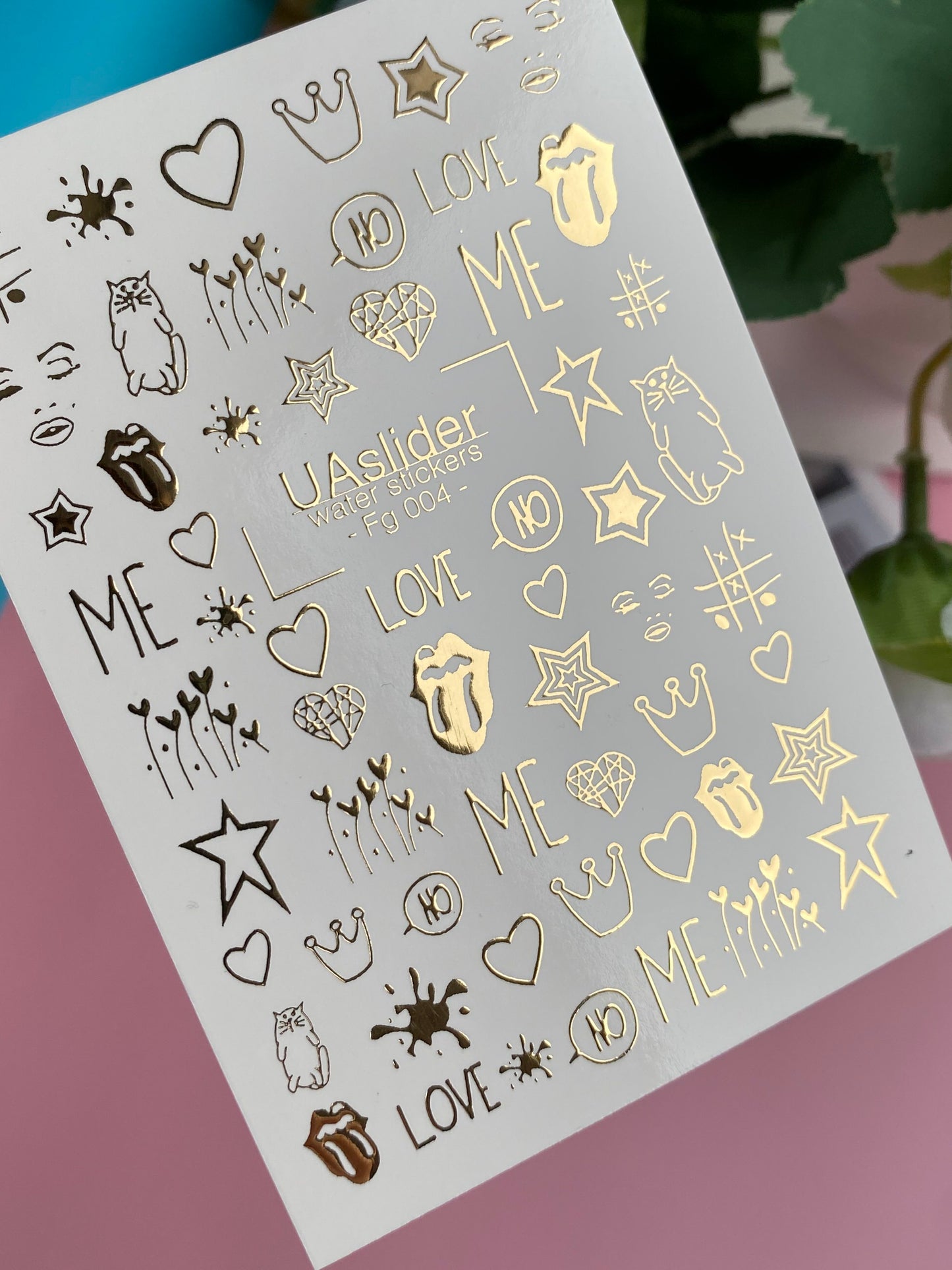 Nail Water Decal Fg-004