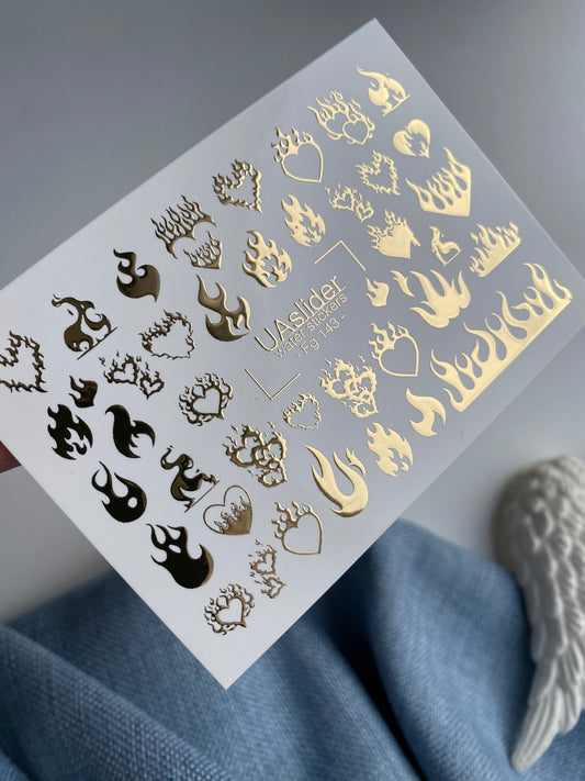 Nail Water Decal Fg-143