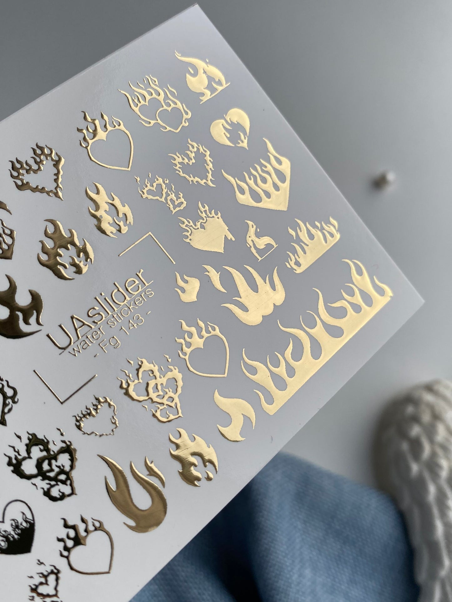 Nail Water Decal Fg-143