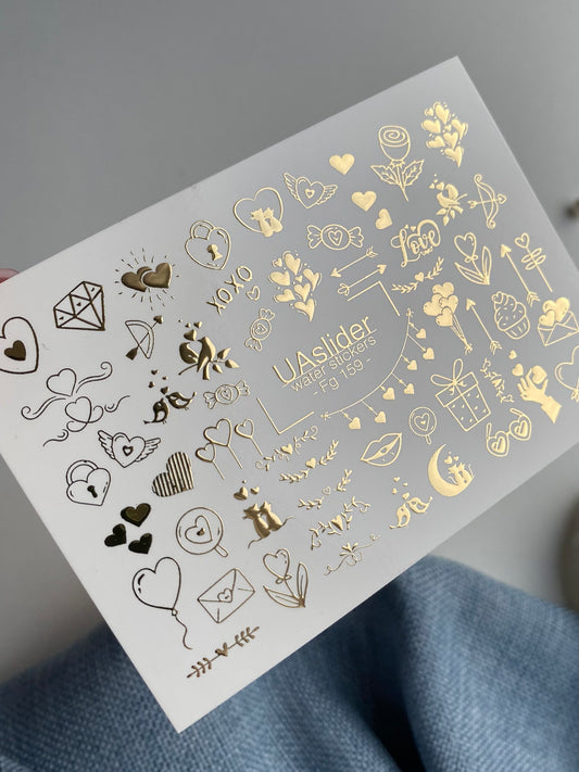 Nail Water Decal Fg-159
