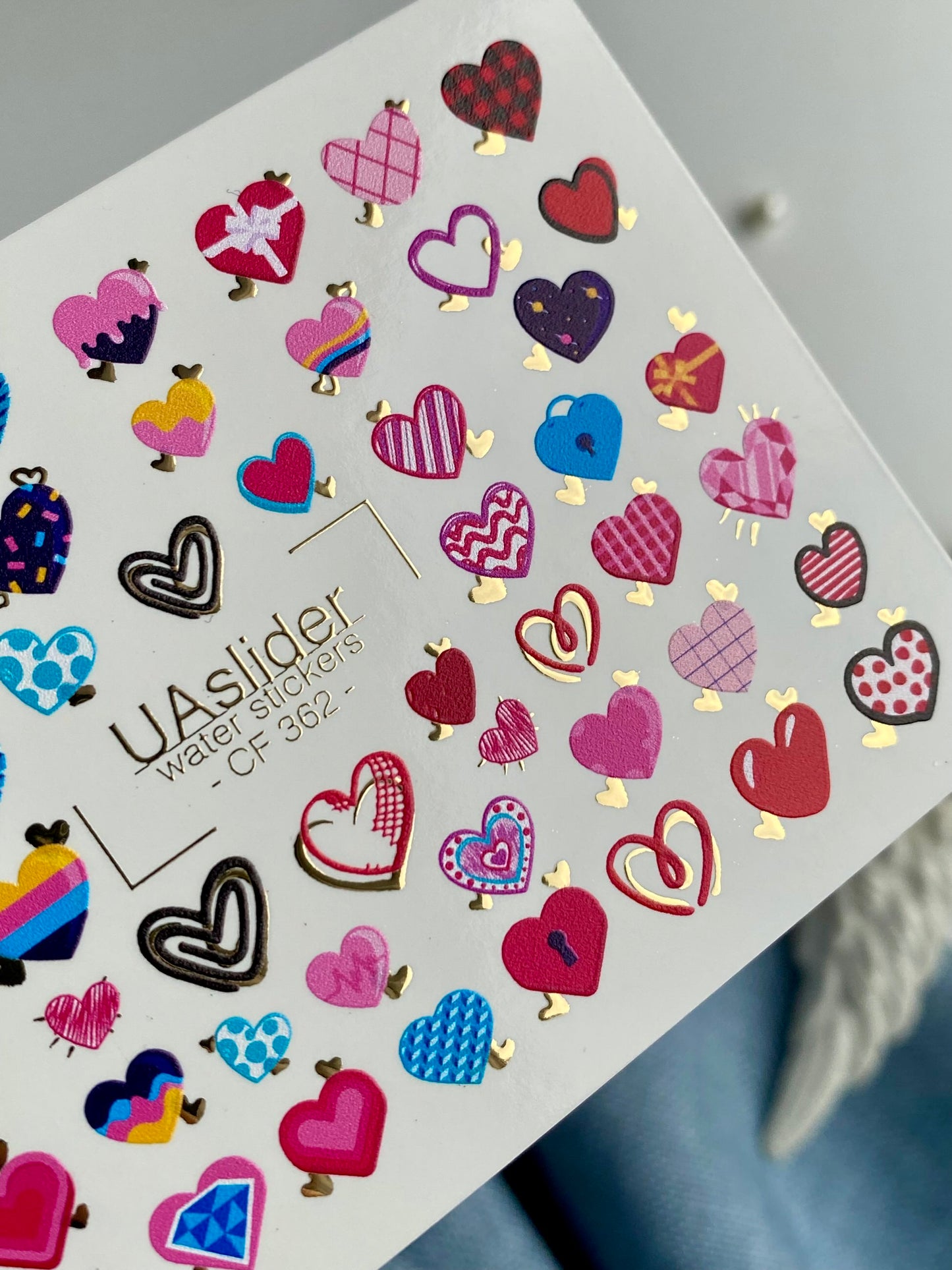 Nail Water Decal CF-362