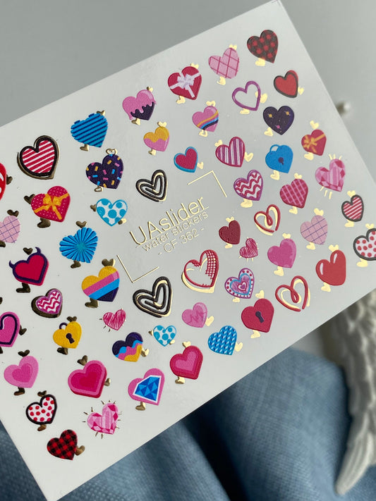 Nail Water Decal CF-362