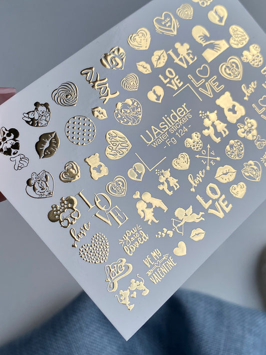 Nail Water Decal Fg-124