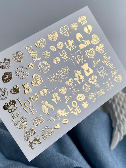 Nail Water Decal Fg-124