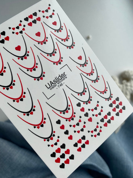 Nail Water Decal 746