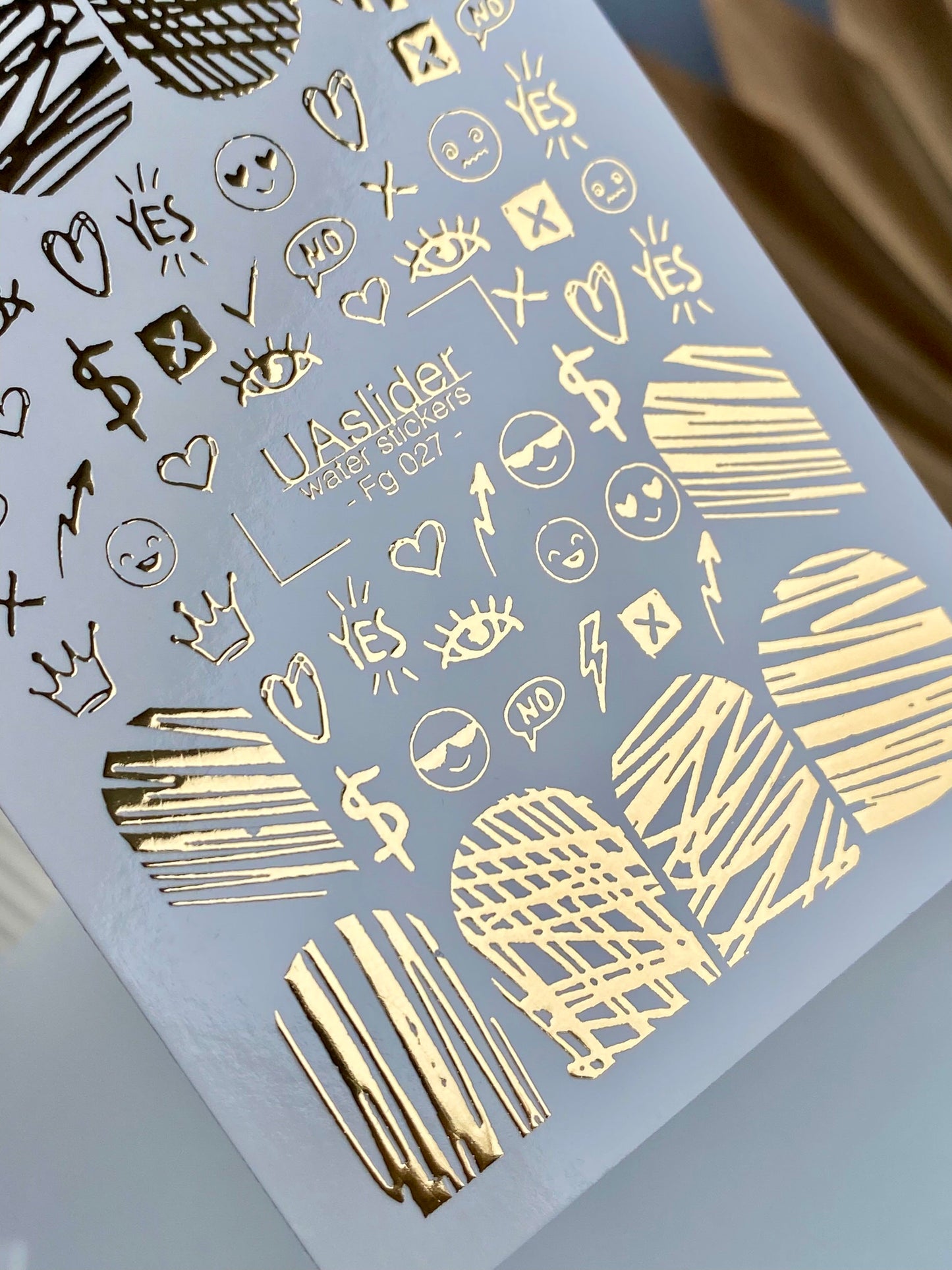 Nail Water Decal Fg-027