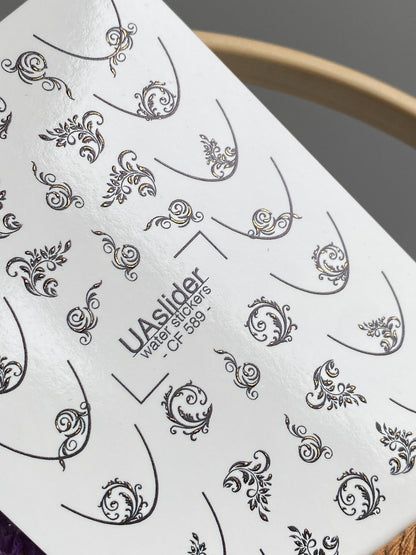 Nail Water Decal CF-589